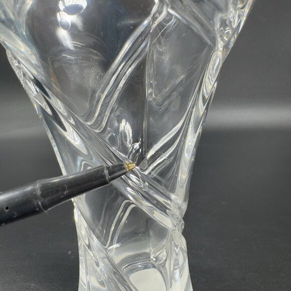Waterford Crystal Marquis Trillium Clear Vase Vessel Clear Glass New With Label - Picture 4 of 12